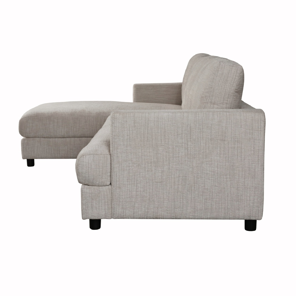 Sofá seccional izquierdo Saona beige