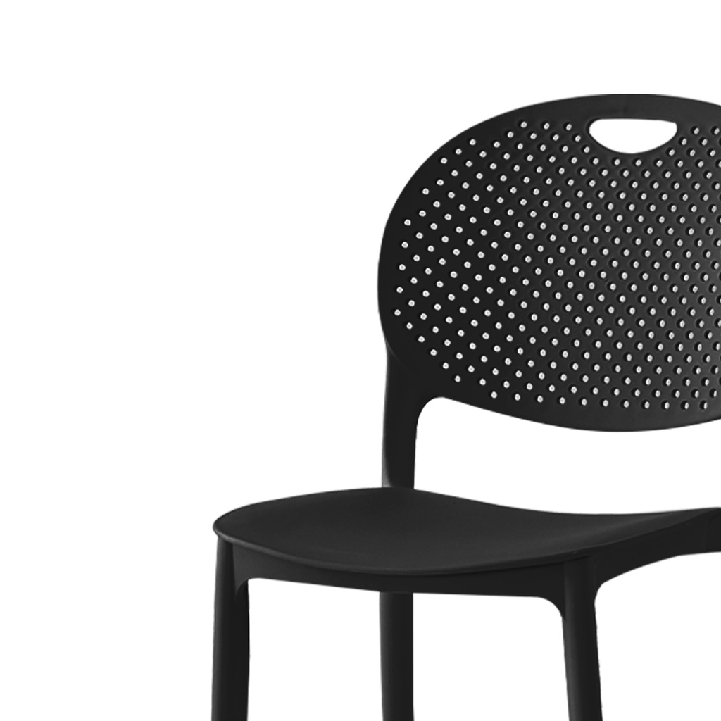 Silla Baum negro