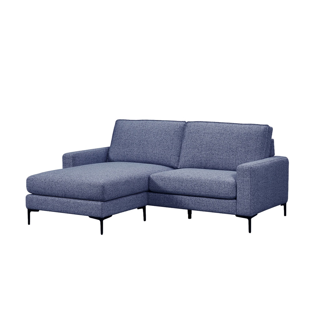 Sofá seccional Versatil azul 