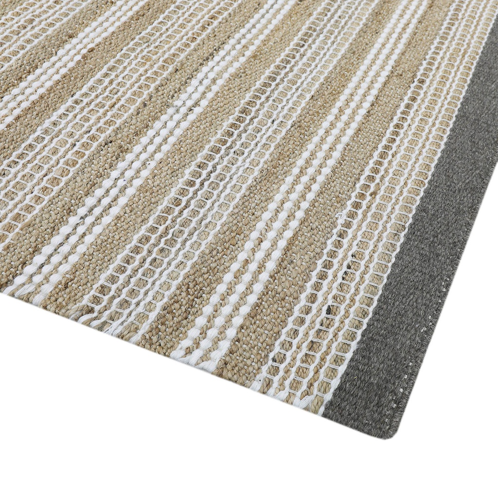 Alfombra 120x180cm Novato10 nat/bco