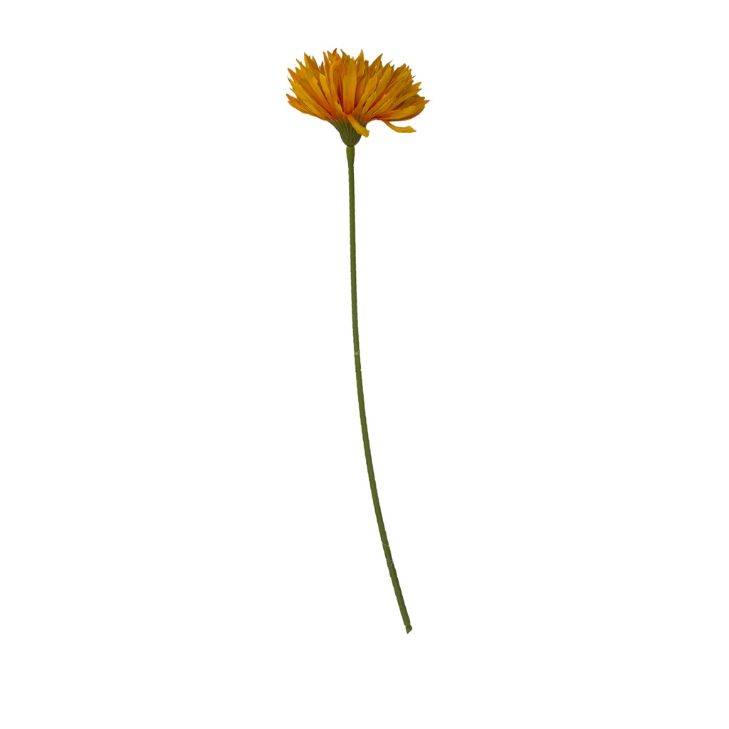 Flor artificial naranjo 45cm