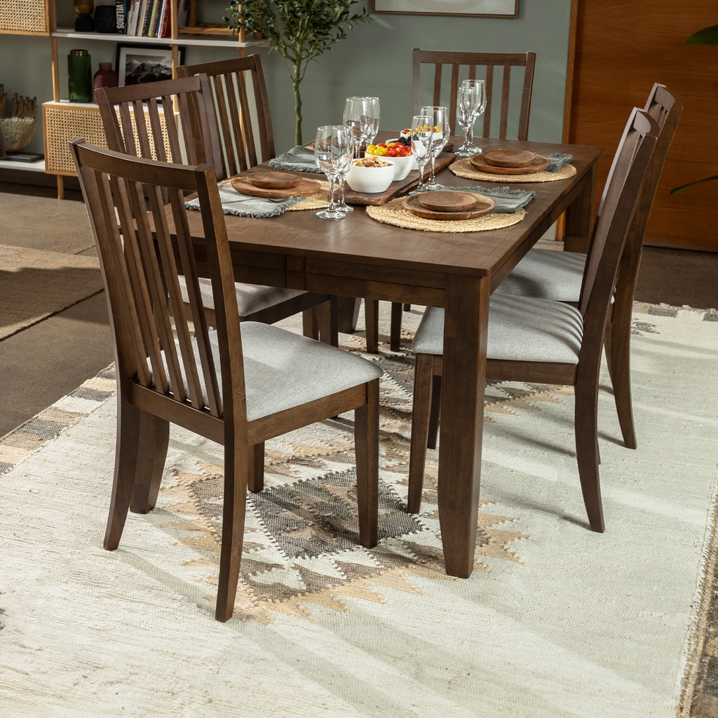 Juego Comedor 6 sillas Borneo