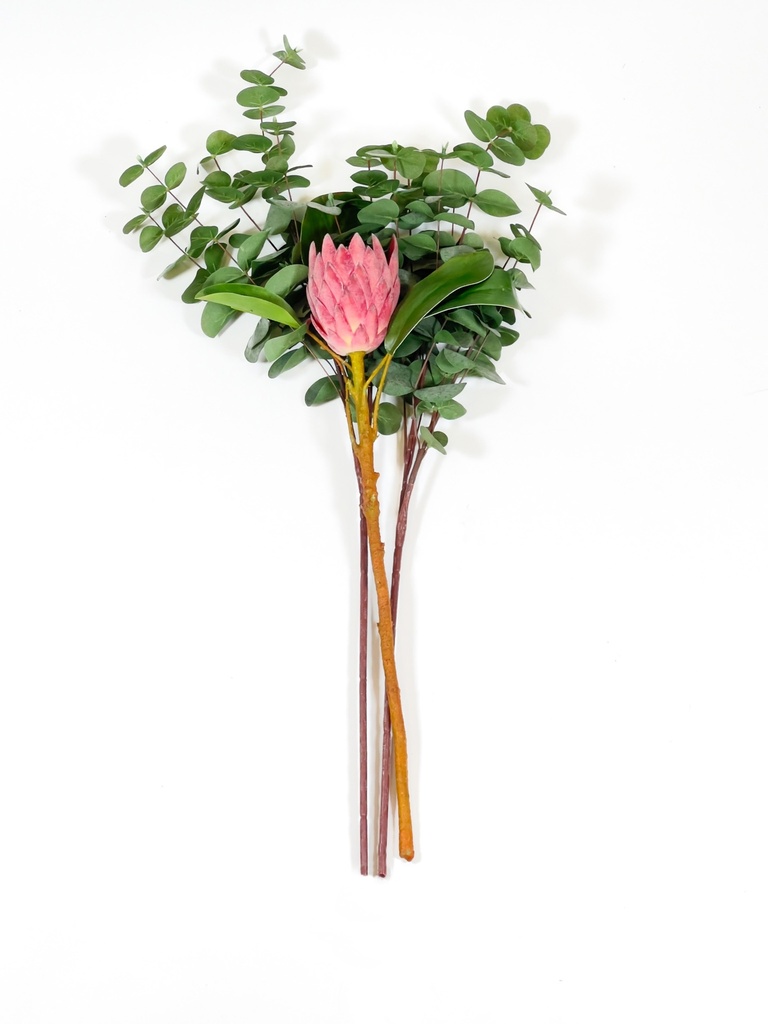 Ramo flores artificiales protea