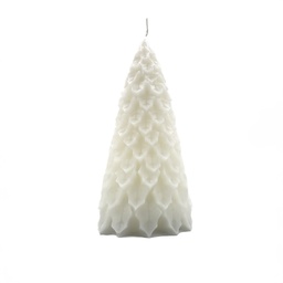 [230032811] Vela árbol 6,5x14cm crema