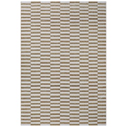 [230039518] Alfombra 150x210cm Rila blanco/beige