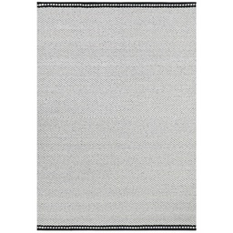 [230039570] Alfombra 150x210cm Kanigo marfil/negro